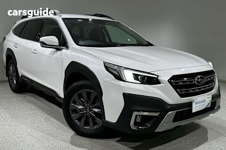 White 2024 Subaru Outback SUV AWD 4WD
