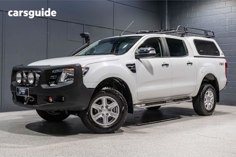 White 2013 Ford Ranger Ute Tray XLT 4X4