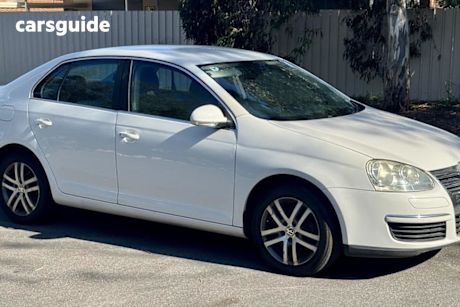 White 2009 Volkswagen Jetta Sedan 2.0 Tdi