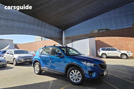Blue 2013 Mazda CX-5 SUV MAXX SPORT 4WD