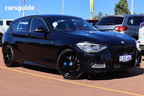 Black 2014 BMW 1 Hatch 125I M SPORT R