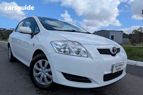 White 2007 Toyota Corolla Hatch ASCENT