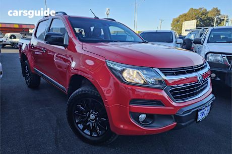 Red 2018 Holden Colorado Ute Tray Z71 4X4