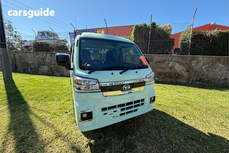 Green 2024 Daihatsu HI-JET Cab Chassis Jumbo Extra