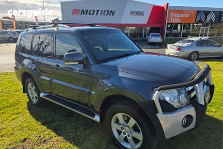 Grey 2008 Mitsubishi Pajero Wagon Vr-X Lwb (4X4)