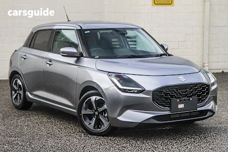 Silver 2025 Suzuki Swift Hatch HYBRID GLX F