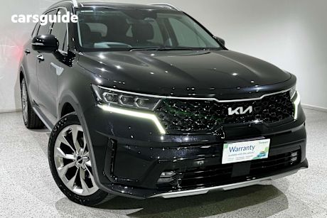 Black 2023 Kia Sorento SUV GT-LINE F