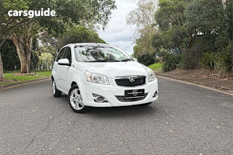 White 2011 Holden Barina Hatchback Classic