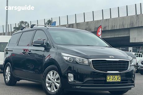 Black 2018 Kia Carnival SUV SI F