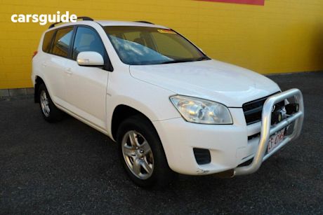White 2010 Toyota RAV4 Wagon Cv (2Wd)