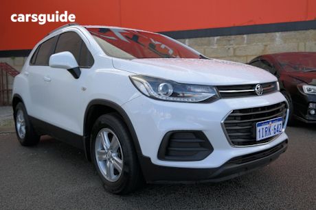 White 2018 Holden Trax SUV LS F