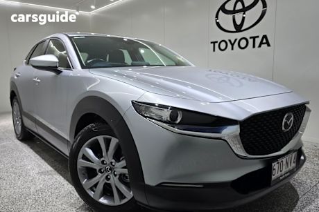 Silver 2023 Mazda CX-30 Wagon G20 Evolve (Fwd)