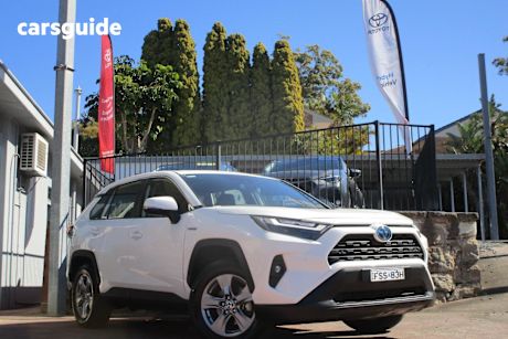 White 2024 Toyota RAV4 SUV GX F