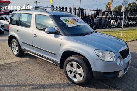 Blue 2012 Skoda Yeti Wagon 77 Tsi (4X2)