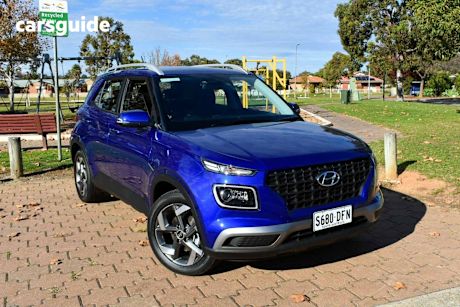 Blue 2025 Hyundai Venue SUV ACTIVE F