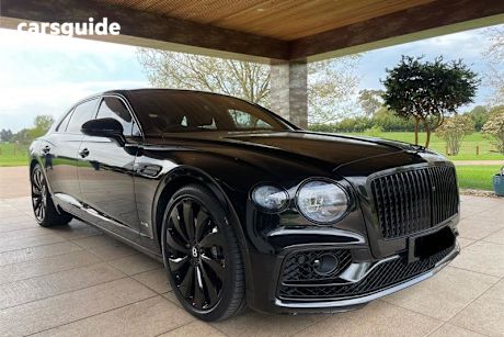 Black 2021 Bentley Flying Spur Sedan