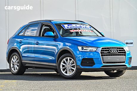 Blue 2016 Audi Q3 SUV TDI 4WD