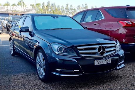 Black 2013 Mercedes-Benz C250 Sedan Avantgarde Be