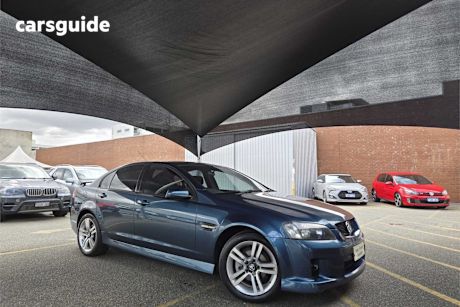 Blue 2008 Holden Commodore Sedan SV6 R