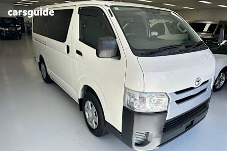 White 2017 Toyota HiAce Commercial DX