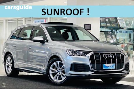 Silver 2023 Audi Q7 SUV 45 TDI 4WD