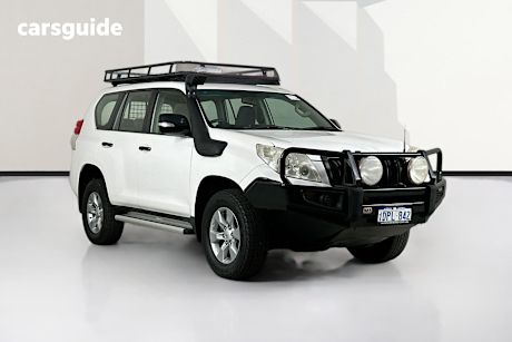 White 2011 Toyota Landcruiser Prado Wagon Gx (4X4)