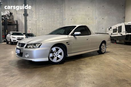 Silver 2004 Holden UTE Ute Tray SS R