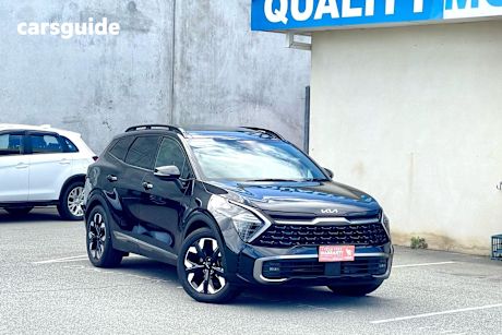 Black 2022 Kia Sportage SUV GT-LINE 4WD