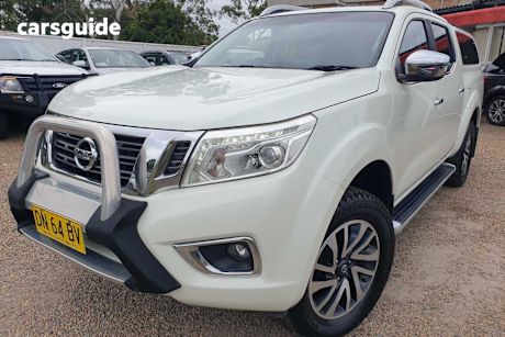 White 2016 Nissan Navara Dual Cab Utility St-X (4X4)