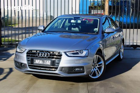 Grey 2015 Audi A4 Sedan 1.8 Tfsi S-Line Plus