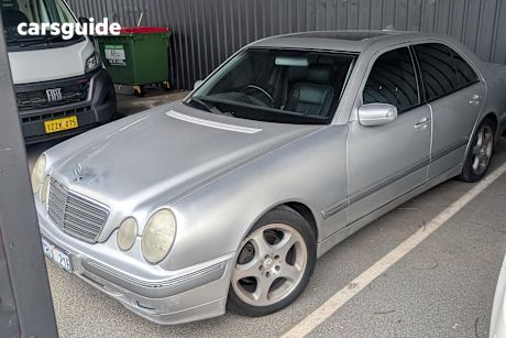 Silver 2001 Mercedes-Benz E-CLASS Sedan E240