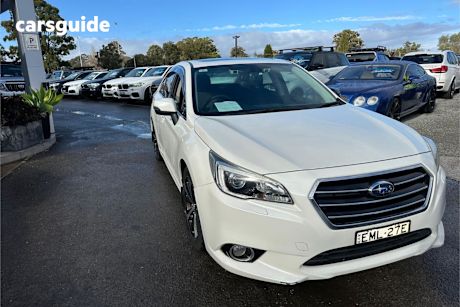 White 2017 Subaru Liberty Sedan 2.5I PREMIUM 4WD