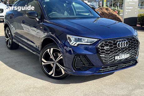 Blue 2022 Audi Q3 Wagon 40 Tfsi Quattro S Line