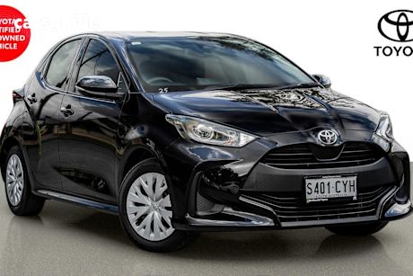 Black 2022 Toyota Yaris Hatch ASCENT SPORT F