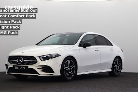 White 2019 Mercedes-Benz A200 Sedan