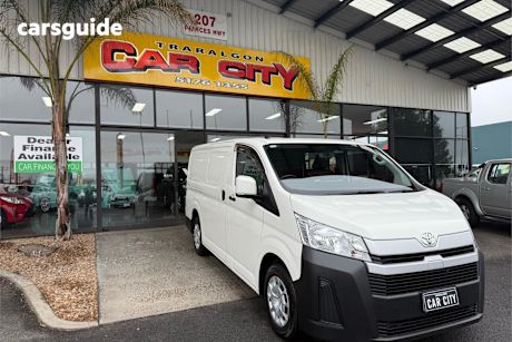 White 2021 Toyota HiAce Van Lwb Gl (Colours)