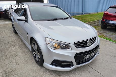 Silver 2015 Holden Commodore Sedan SV6 R