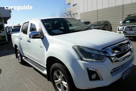 White 2017 Isuzu D-MAX Crew Cab Utility Ls-U Hi-Ride (4X2)