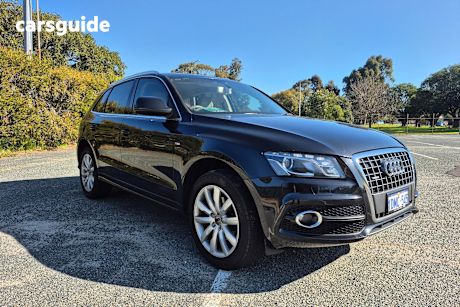 Black 2010 Audi Q5 Wagon 2.0 Tdi Quattro