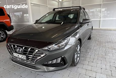 Grey 2021 Hyundai I30 Hatchback Active