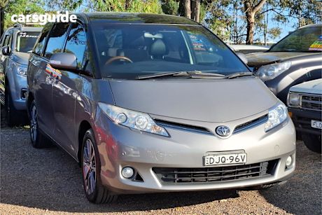 Silver 2016 Toyota Tarago SUV ULTIMA F