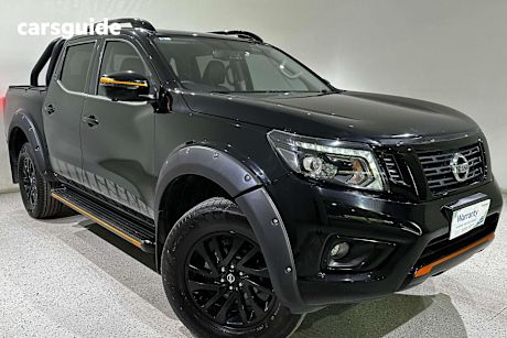 Black 2020 Nissan Navara Ute Tray N-TREK 4X4