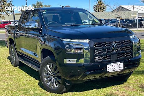 Black 2024 Mitsubishi Triton Ute Tray GLS 4X4