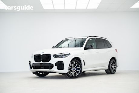White 2022 BMW X5 SUV XDRIVE45E M SPORT 4X4