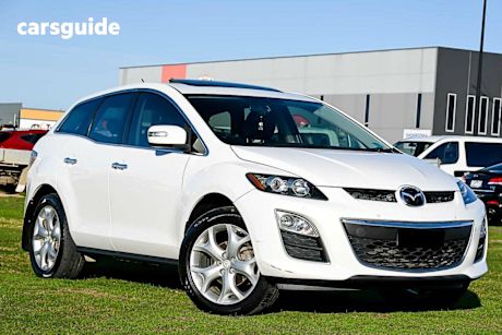 White 2011 Mazda CX-7 Wagon Luxury Sports (4X4)