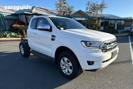 White 2019 Ford Ranger Ute Tray XLT 4X4