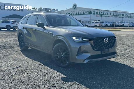Grey 2024 Mazda CX-80 SUV G40E GT 4X4