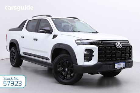 White 2024 LDV T60 Double Cab Utility Max Plus (4X4)