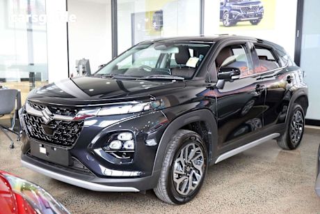 Black 2025 Suzuki Fronx SUV HYBRID F