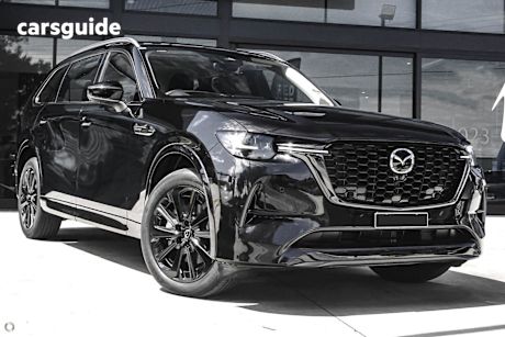 Black 2024 Mazda CX-80 Wagon G40E Gt